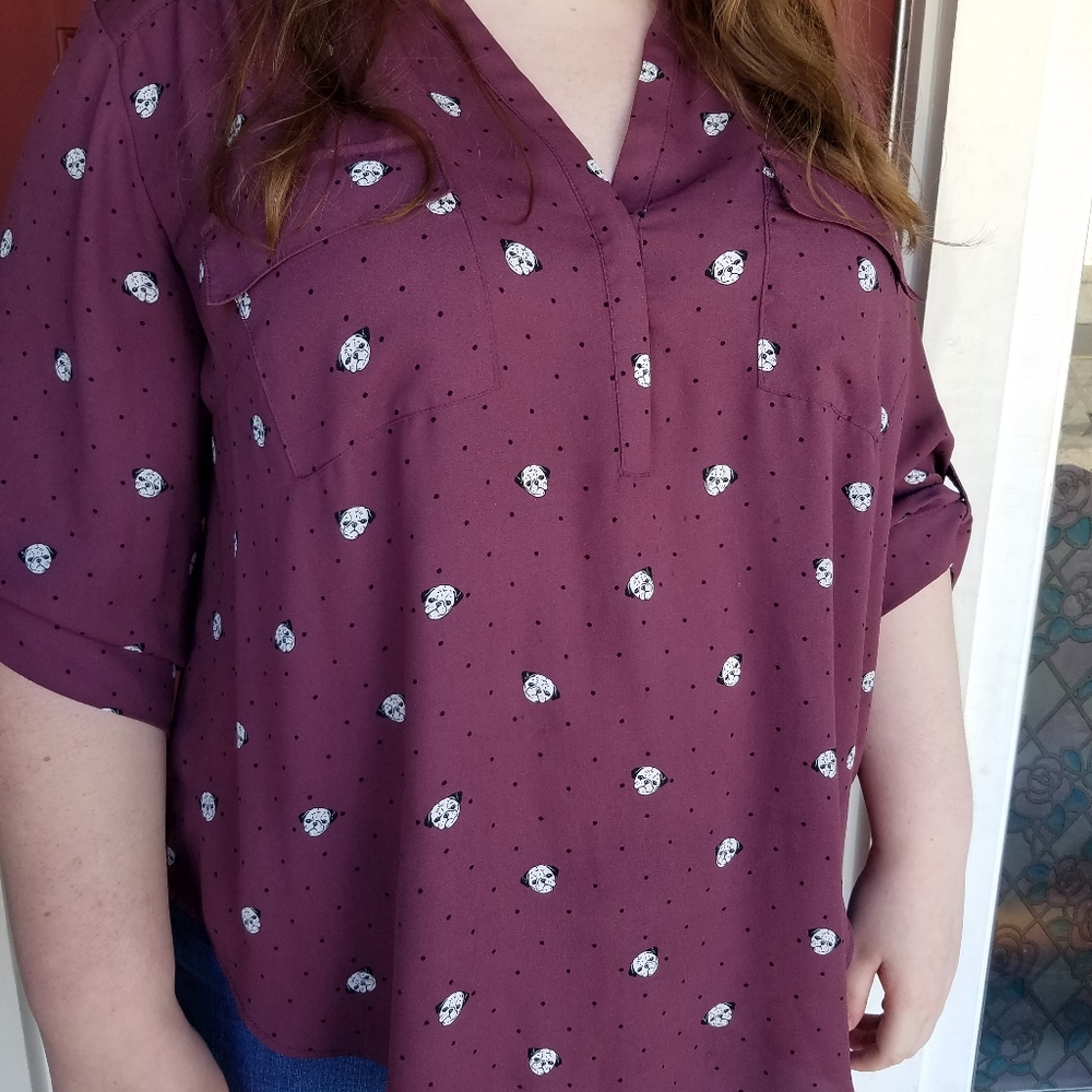 Torrid Pug Shirt